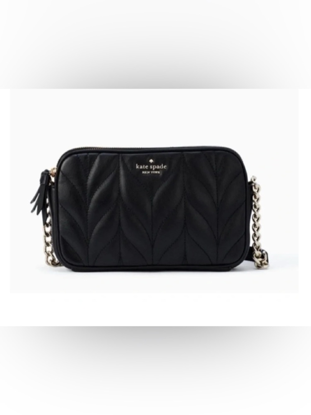 Kate Spade ♠️ - EUC - New York Briar Lane Quilted Kendall Crossbody bag in Black
